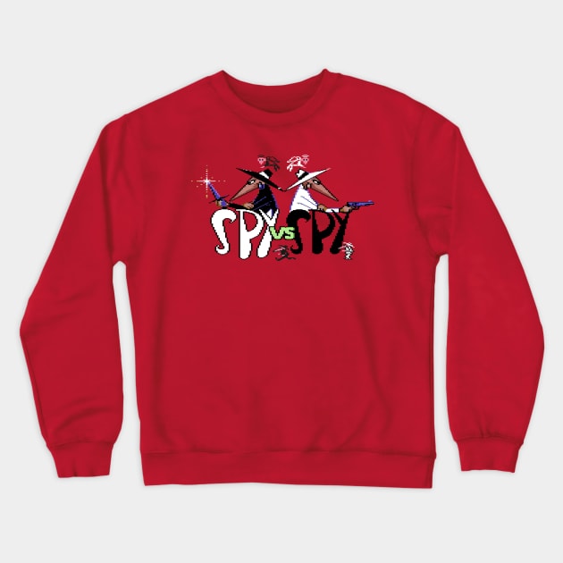 Spy vs Spy Crewneck Sweatshirt by ilovethec64
